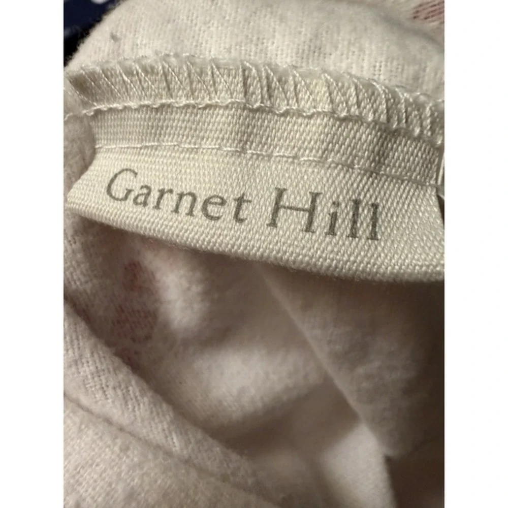 Garnet Hill Candy Cane Flannel King Size Pillowcase Cotton Holiday Christmas‎